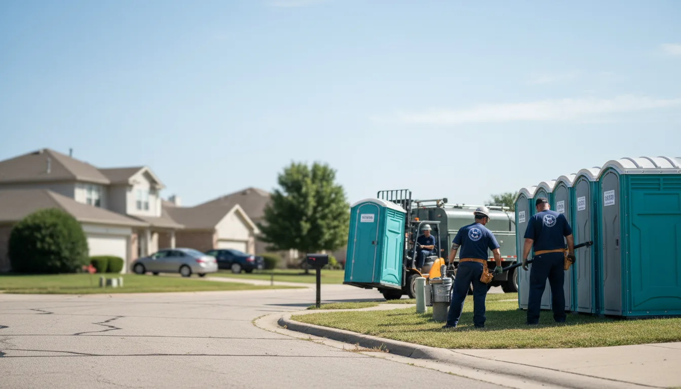 Porta Potty Rental in Sterling, OH near me
